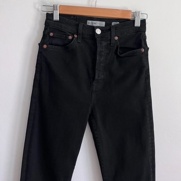 Re-Done 90s High-Rise Ankle Crop Jean - Picture 2 of 12